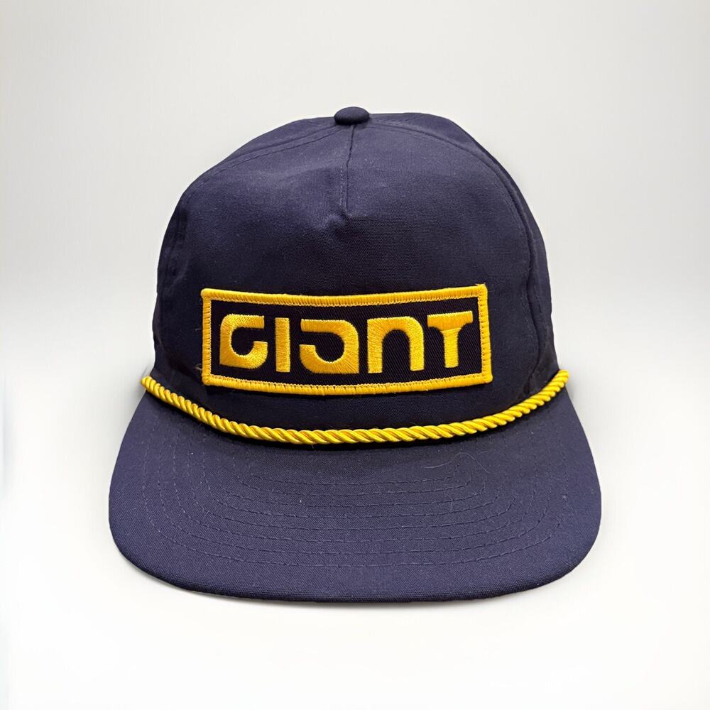 New Era The Golfer Mens Navy GIANT Rope Adjustable SnapBack Hat Baseball Cap